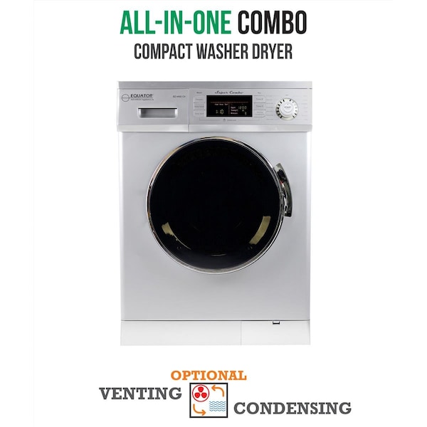 Equator AllinOne 13 lb. 1200 RPM Compact Combo Washer Dryer with